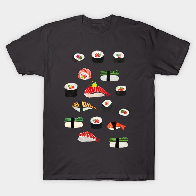 Sushi T-Shirt by AmayaBrydon